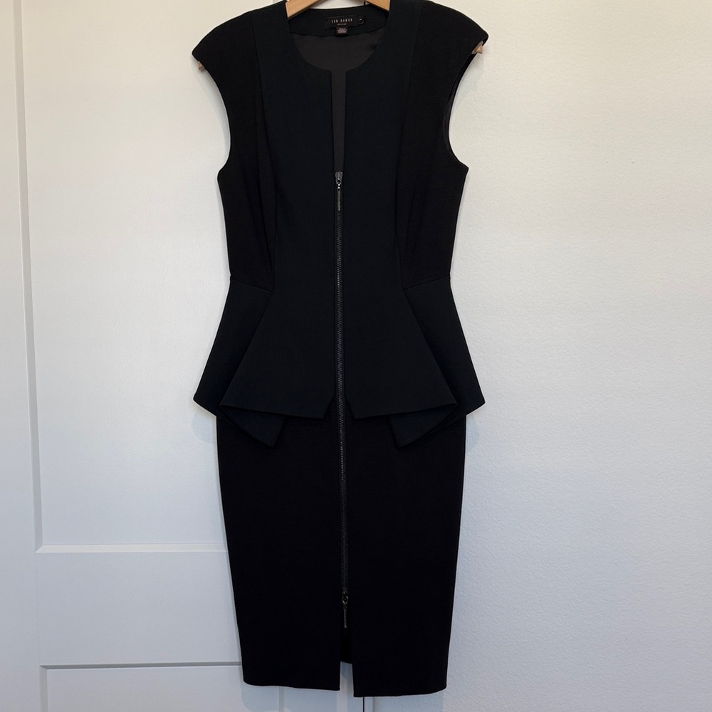 Ted Baker ‘Jamthun’ Zip Peplum Sheath Dress - Picture 2 of 14